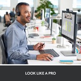 Logitech C920 Pro HD cámara web 1920 x 1080 Pixeles USB Negro, Webcam negro, 1920 x 1080 Pixeles, Full HD, 30 pps, 720p, 1080p, Tapa de privacidad, 78°