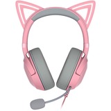 Razer Kraken Kitty V2, Auriculares para gaming rosa neón
