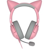 Razer Kraken Kitty V2, Auriculares para gaming rosa neón