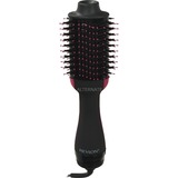 Revlon Salon One-Step RVDR5222, Cepillo de aire caliente negro/Rosa neón