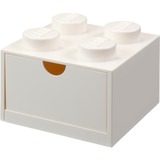 Room Copenhagen LEGO Cajón de escritorio 4, Caja de depósito blanco