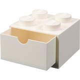 Room Copenhagen LEGO Cajón de escritorio 4, Caja de depósito blanco