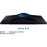 Samsung S27DG300EU pantalla para PC 68,6 cm (27") 1920 x 1080 Pixeles Full HD LCD Negro, Monitor de gaming negro, 68,6 cm (27"), 1920 x 1080 Pixeles, Full HD, LCD, 1 ms, Negro