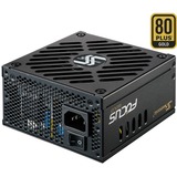 Seasonic FOCUS SGX-650 unidad de fuente de alimentación 650 W 20+4 pin ATX SFX Negro, Fuente de alimentación de PC negro, 650 W, 100 - 240 V, 50 - 60 Hz, 9 A, 100 W, 648 W