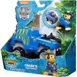 Spin Master PATRULLA CANINA - Pack Figura Chase Jungle Pups y Vehículo Tiger Lanza Proyectiles - Patrulla Canina Juguetes - 6067758 - Juguetes Niños 3 años + Regalo Niño 3 años +, Vehículo de juguete PAW Patrol PATRULLA CANINA - Pack Figura Chase Jungle Pups y Vehículo Tiger Lanza Proyectiles - Patrulla Canina Juguetes - 6067758 - Juguetes Niños 3 años + Regalo Niño 3 años +, Coche de policía, PAW Patrol, 3 año(s), Plástico, Negro, Azul