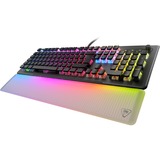 Turtle Beach Vulcan II Max teclado Juego USB QWERTZ Alemán Negro, Teclado para gaming negro/Transparente, Alámbrico, USB, Switch de tecla optomecánico, QWERTZ, LED RGB, Negro