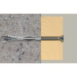 fischer Taco SX Plus 6x50 K, Pasador gris claro