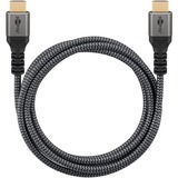 goobay Cable HDMI Plus Ultra de alta velocidad, 8K @ 60Hz gris