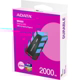 ADATA SD820-2000G-CBU, Unidad de estado sólido negro/Azul