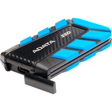 ADATA SSD externa SD820 2 TB, Unidad de estado sólido negro/Azul
