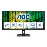 AOC U34E2M, Monitor LED negro