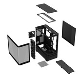 ASUS ASUS PRIME AP304 TG ARGB BLACK, Caja/Carcasa negro