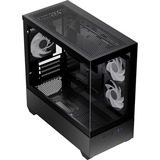 Aerocool P300D-G-BK-v1, Cajas de torre negro