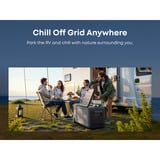 Anker SOLIX EverFrost 2 nevera portátil 58 L Eléctrico Negro gris/Negro, Negro, 2 rueda(s), Negro, 58 L, -20 - 20 °C, 45 dB