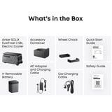 Anker SOLIX EverFrost 2 nevera portátil 58 L Eléctrico Negro gris/Negro, Negro, 2 rueda(s), Negro, 58 L, -20 - 20 °C, 45 dB