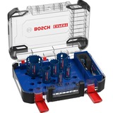 Bosch 2 608 900 446 sierra de corona Taladro 6 pieza(s) Establecer, Taladro, Ladrillo, Metal, Plástico, Azulejo de cerámica, Acero inoxidable, Madera, Azul, Rojo, 6 cm, 22,25,35,40,51,68 mm
