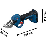 Bosch Cordless pipe cutter PRO GPC18V-32P (0 601 9S2 000), Batería Minorista