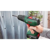 Bosch EasyDrill 18V-40 1630 RPM Sin llave 1,3 kg Negro, Verde, Taladro/destornillador verde/Negro, Taladro de pistola, Sin llave, Sin escobillas, Negro, Verde, 1,3 cm, 1630 RPM