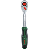 Bosch Juego de carraca de 1/2" con llaves de vaso, 25 piezas, Llave de tubo verde