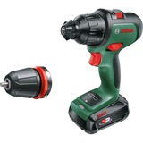 Bosch Taladro atornillador percutor a batería AdvancedImpact 18, Taladro/destornillador verde/Negro