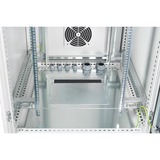 Digitus Armarios Rack, Armario IT gris claro, Rack o bastidor independiente, 42U, 1500 kg, Bloqueo del teclado, Gestión de cables, Gris