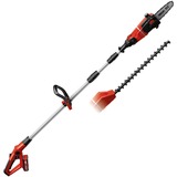 EINHELL Ebrancheur et taille-haie sans fil sur batterie GE-HC 18 Li T Set Power X-Change (lithium ion, 18 V, télescopique, scie à chaîne de 170 mm, taille-haie de 400 mm y compris batterie de 3.0 Ah et chargeur) rojo, 18 V, télescopique, scie à chaîne de 170 mm, taille-haie de 400 mm y compris batterie de 3.0 Ah et chargeur)