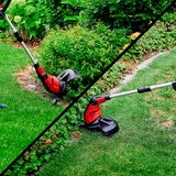 EINHELL GC-ET 4530 Set 30 cm 450 W CA eléctrica Aluminio, Negro, Naranja, Cortabordes rojo/Negro, 30 cm, 1,4 mm, 10 m, 8800 RPM, Aluminio, Negro, Naranja, CA eléctrica