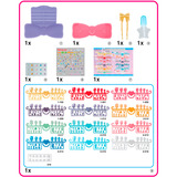 EPOCH Aquabeads - Set de inicio para estudio de uñas, Manualidades 
