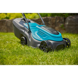GARDENA 14634-55, Cortacésped turquesa/Gris