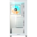 GIGABYTE C500 PANORAMIC STEALTH Midi Tower Blanco, Cajas de torre blanco, Midi Tower, PC, Blanco, ATX, Mini-ATX, Mini-ITX, Vidrio, Plástico, Acero, Juego