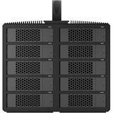 ICY BOX IB-3710-CU31, Caja de unidades negro