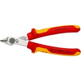 KNIPEX Electronic Super Knips 78 06 125, Alicates eléctricos rojo/Amarillo