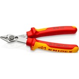 KNIPEX Electronic Super Knips 78 06 125, Alicates eléctricos rojo/Amarillo