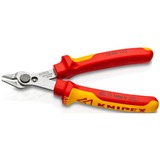 KNIPEX Electronic Super Knips 78 06 125, Alicates eléctricos rojo/Amarillo