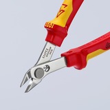 KNIPEX Electronic Super Knips 78 06 125, Alicates eléctricos rojo/Amarillo