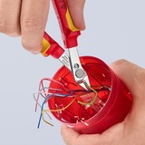 KNIPEX Electronic Super Knips 78 06 125, Alicates eléctricos rojo/Amarillo