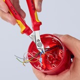 KNIPEX Electronic Super Knips 78 06 125, Alicates eléctricos rojo/Amarillo