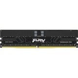 Kingston FURY FURY 128GB 6400MT/s DDR5 ECC Reg CL32 DIMM (Kits de 8) Renegade Pro EXPO, Memoria RAM negro, 128 GB, 8 x 16 GB, DDR5, 288-pin DIMM, Negro