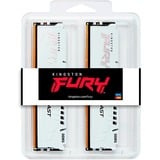 Kingston FURY FURY Beast 64GB 6400MT/s DDR5 CL32 DIMM (Kit of 2) White EXPO, Memoria RAM blanco, 64 GB, 2 x 32 GB, DDR5, 288-pin DIMM, Blanco