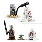 LEGO Caza Estelar N-1 de Mando y Grogu, Juegos de construcción Juego de construcción, 4 año(s), Plástico, 92 pieza(s), 245 g