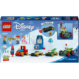LEGO Disney Tren de Celebración de Toy Story y Coche RC, Juegos de construcción Juego de construcción, 4 año(s), Plástico, 206 pieza(s), 526 g