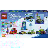 LEGO Tren de Celebración de Toy Story y Coche RC, Juegos de construcción Juego de construcción, 4 año(s), Plástico, 206 pieza(s), 526 g