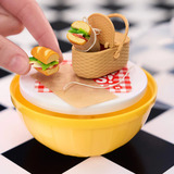 MGA Entertainment Make It Mini Foods: Diner in PDQ Series 4 (Wave A), Manualidades Miniverse Make It Mini Foods: Diner in PDQ Series 4 (Wave A), 8 año(s), Multicolor, Plástico