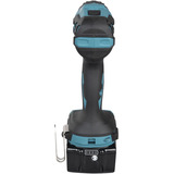 Makita Taladro atornillador a batería con sistema de cabezal intercambiable DDF491ZJ01, 18 Voltios, Taladro/destornillador azul/Negro