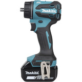 Makita Taladro atornillador a batería con sistema de cabezal intercambiable DDF491ZJ01, 18 Voltios, Taladro/destornillador azul/Negro