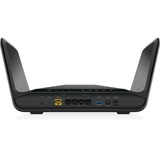 Netgear Nighthawk Tri-Band AX8 8-Stream AX6600 WiFi 6 Router (RAX70) router inalámbrico Gigabit Ethernet Tribanda (2,4 GHz/5 GHz/5 GHz) Negro negro, Wi-Fi 6 (802.11ax), Tribanda (2,4 GHz/5 GHz/5 GHz), Ethernet, Negro, Router de sobremesa