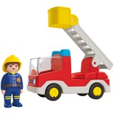 PLAYMOBIL Junior: Vehículo escalera de bomberos, Juegos de construcción 