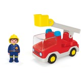 PLAYMOBIL Junior: Vehículo escalera de bomberos, Juegos de construcción 