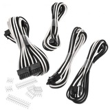 Phanteks PH-CB-CMBO_BW, Cable alargador negro/blanco