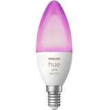 Philips Hue Vela - Bombilla inteligente E14, Lámpara LED Philips Hue White and Color ambiance Vela - Bombilla inteligente E14, Bombilla inteligente, Bluetooth, Blanco, LED, E14, B39